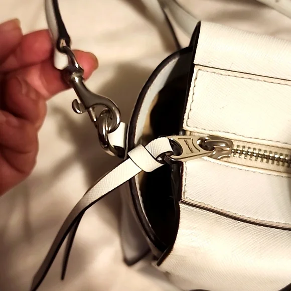 COACH white crossbody - Picture 6 of 15